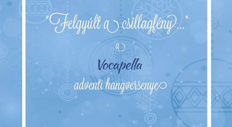 Zenés áhítat - a Vocapella adventi hangversenye